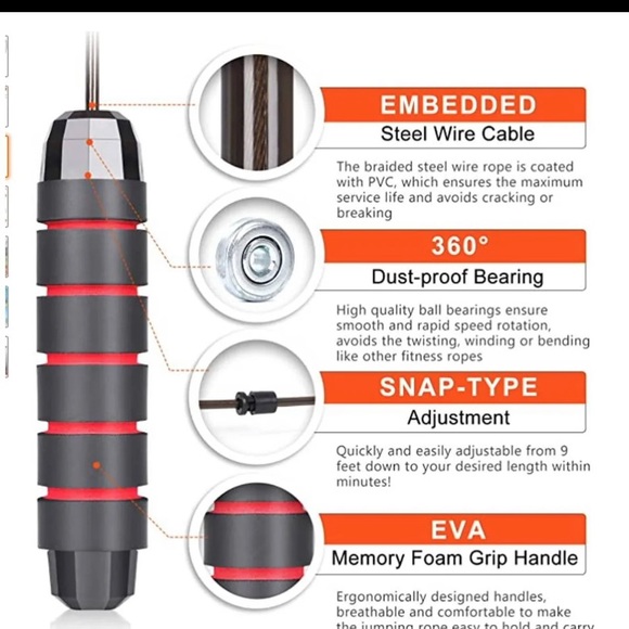 Fitness Skipping Rope - Picture 9 of 10